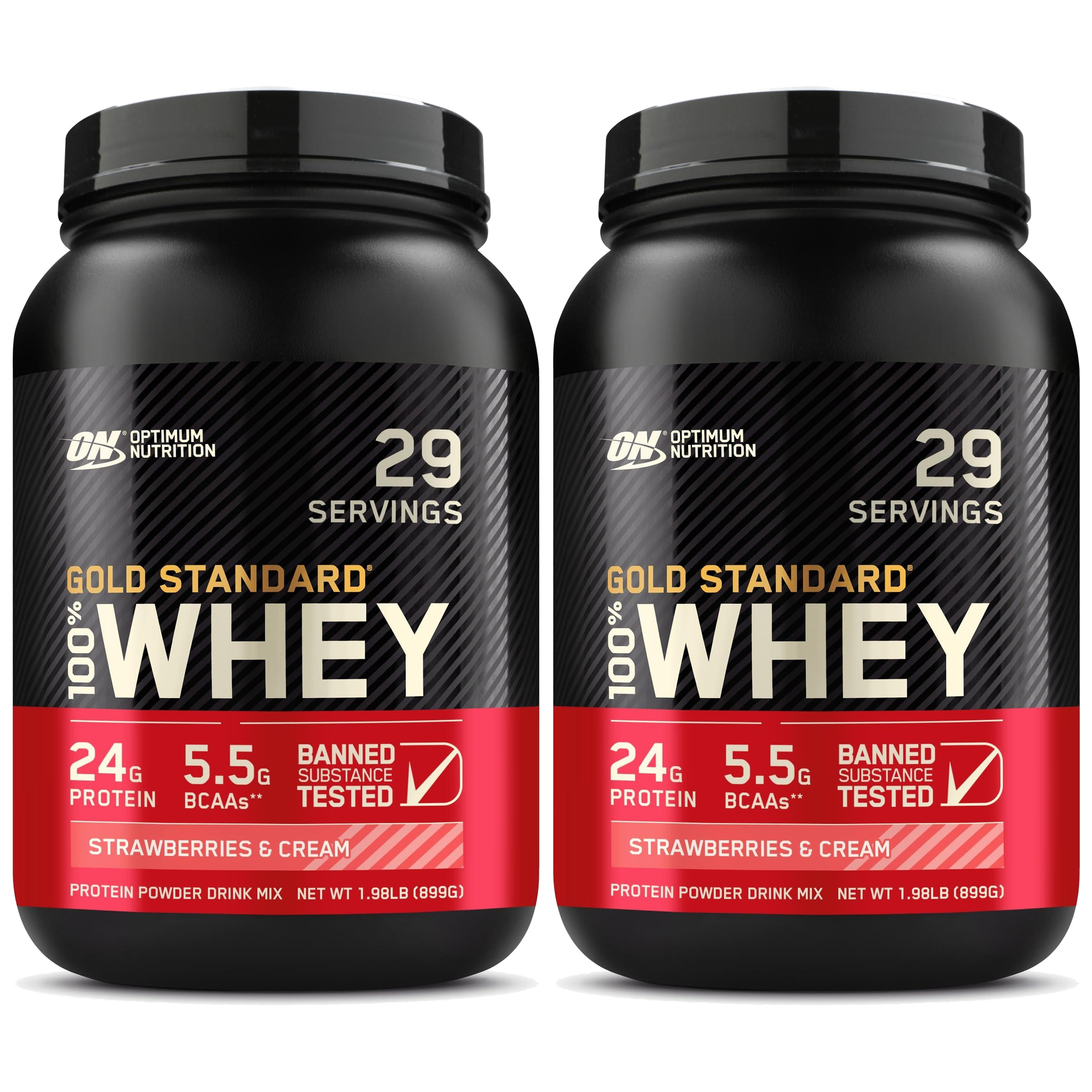 OPTIMUM NUTRITION - Whey Gold Standard - 2x 900g