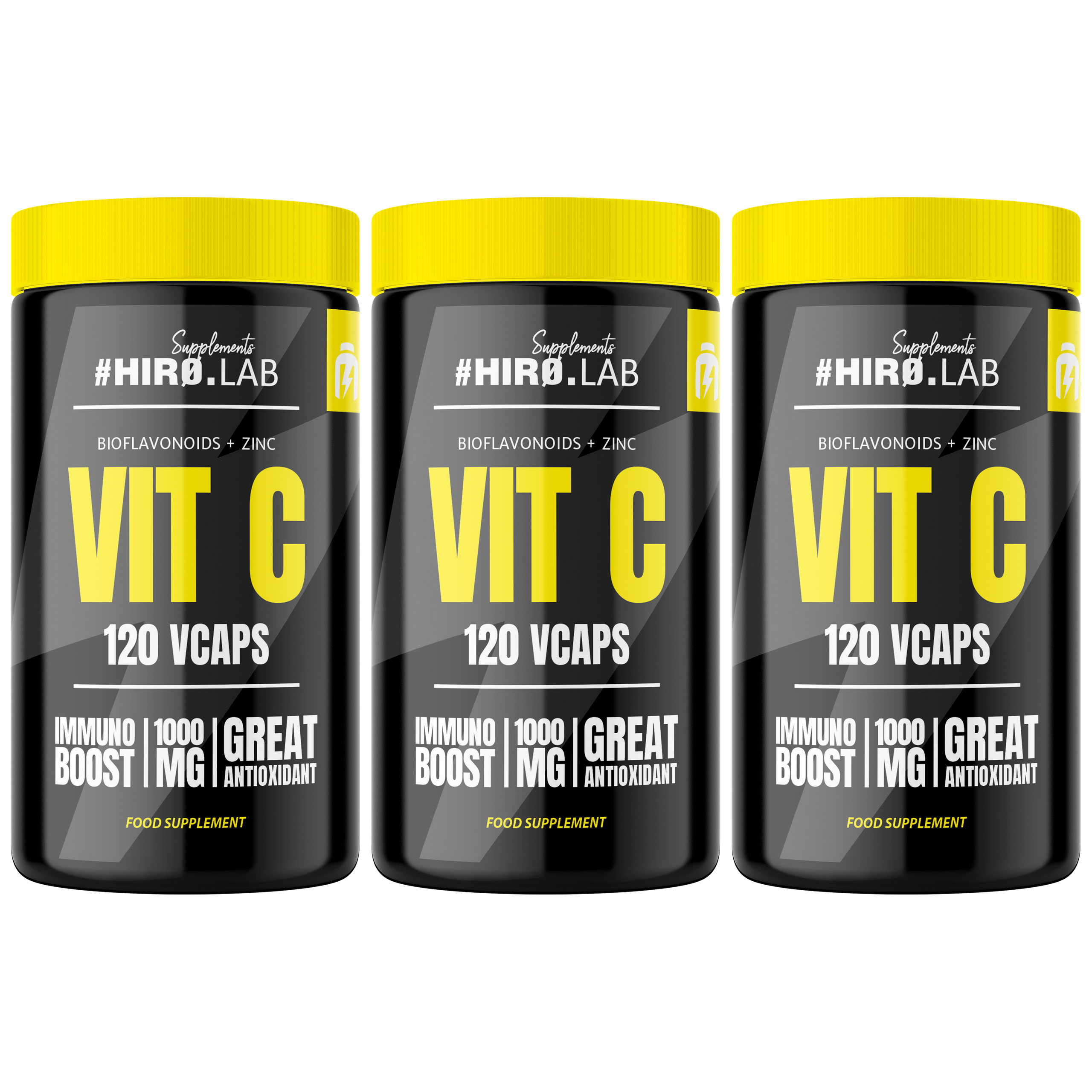 HIRO.LAB Vitamin C - 3x 120vcaps