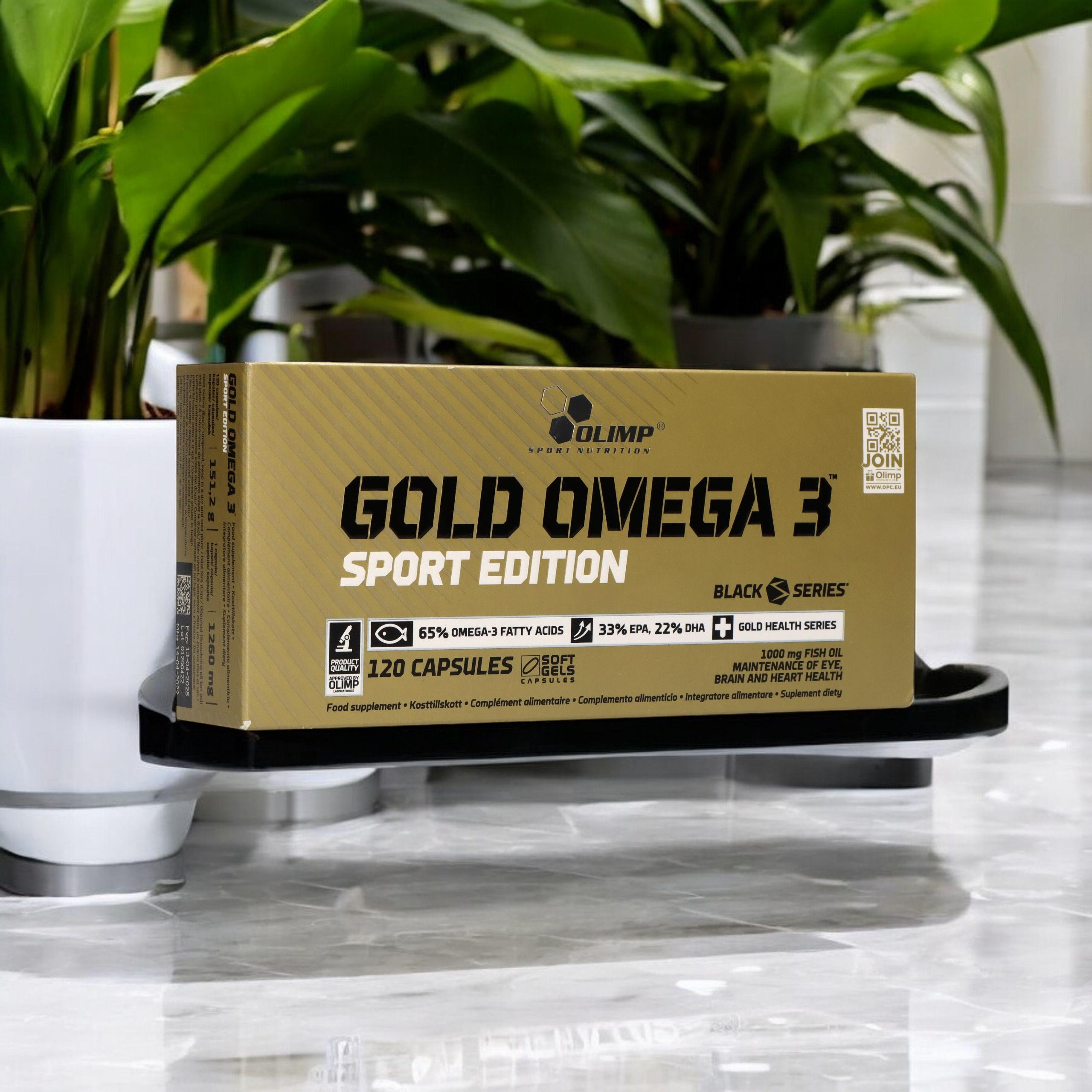 OLIMP Gold Omega 3 Sport Edition - 3x 120caps