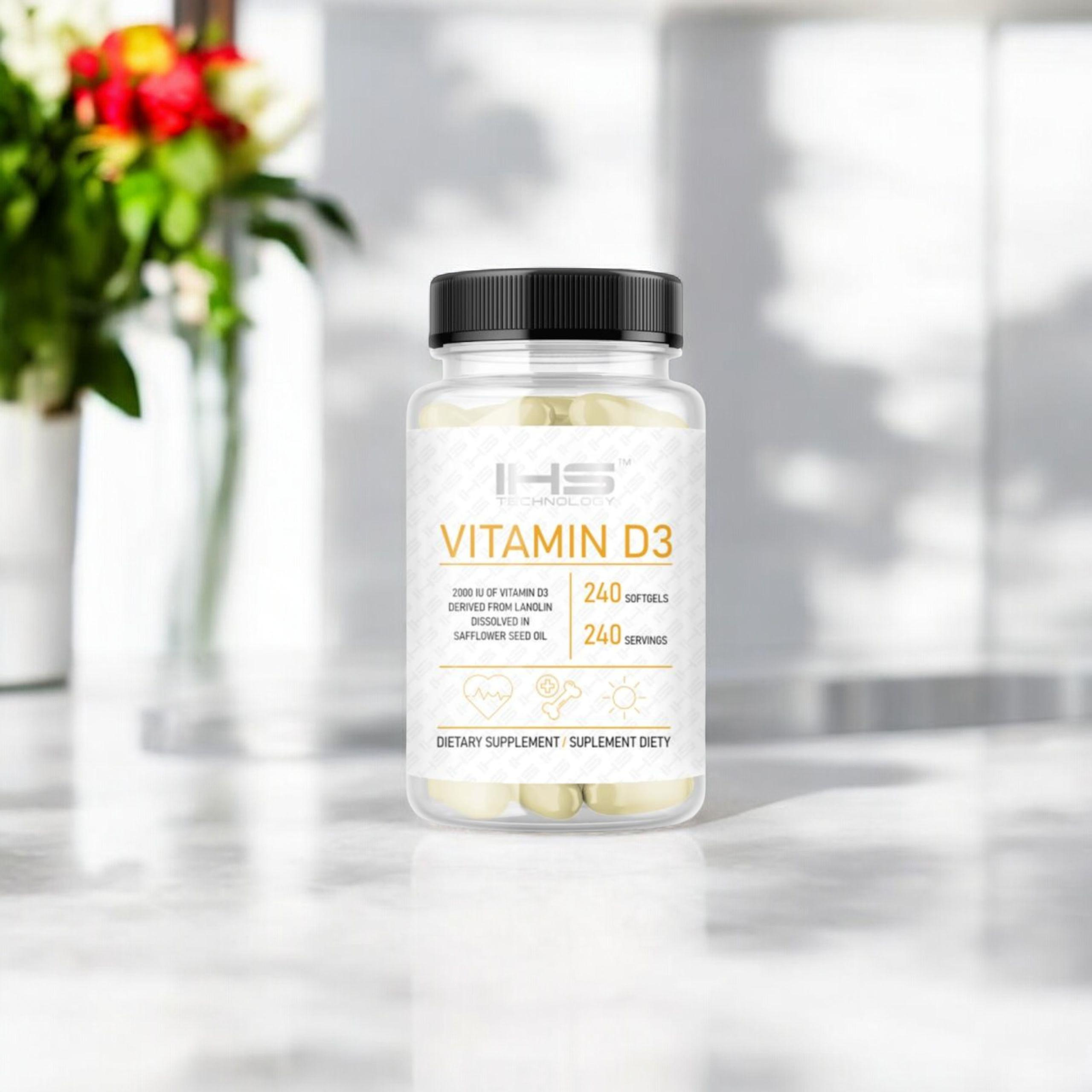 IRON HORSE - Vitamin D3 - 240softgels