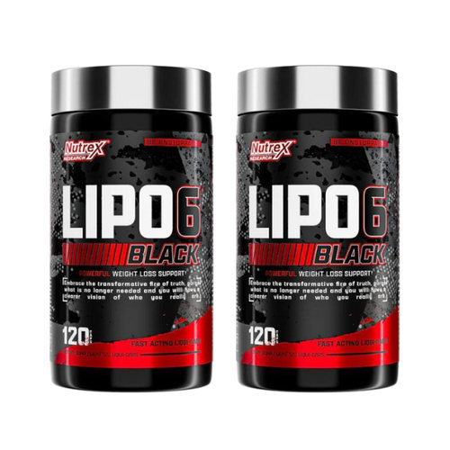 NUTREX Lipo 6 Black - 2x 120caps