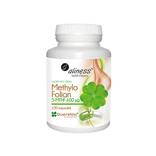 ALINESS - Methylo Folian 5-MTHF 600µg - 2x 100caps.