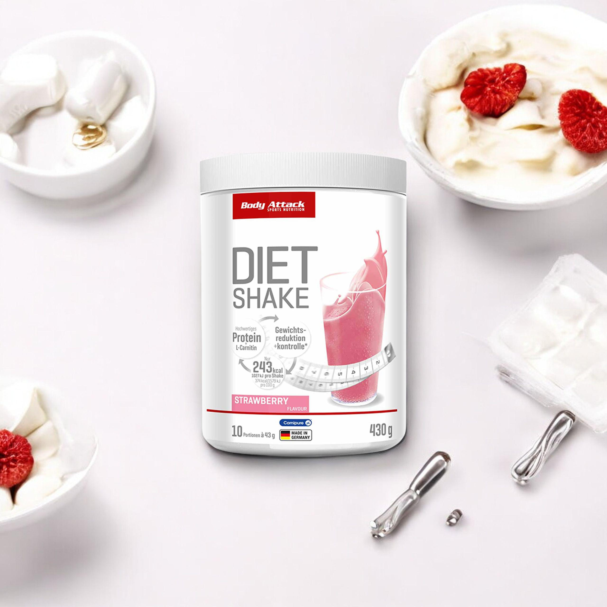 BODY ATTACK - Diet Shake - 3x 430g