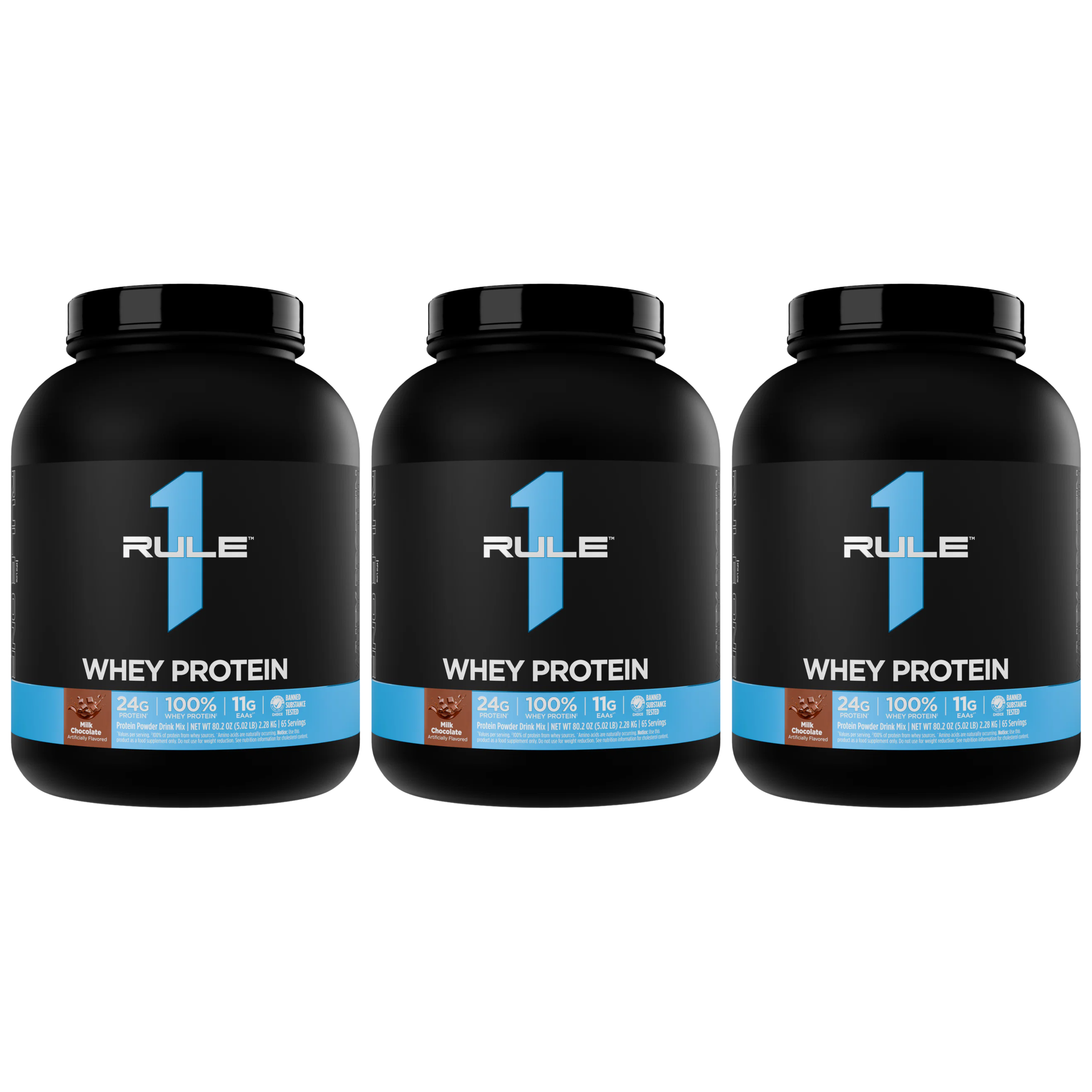 RULE1 - R1 Whey Protein - 3x 2280g