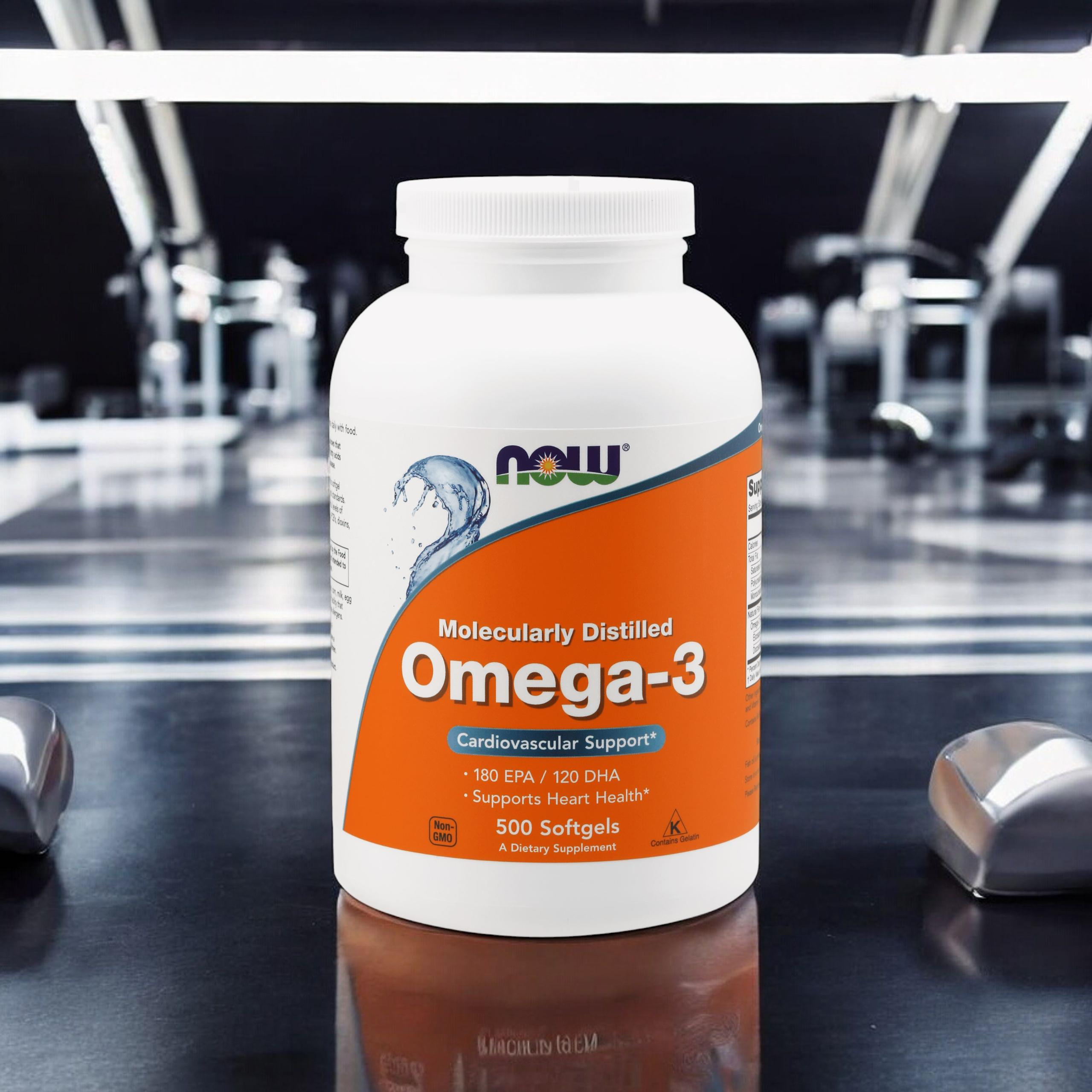NOW Omega-3 - 2x 500softgels