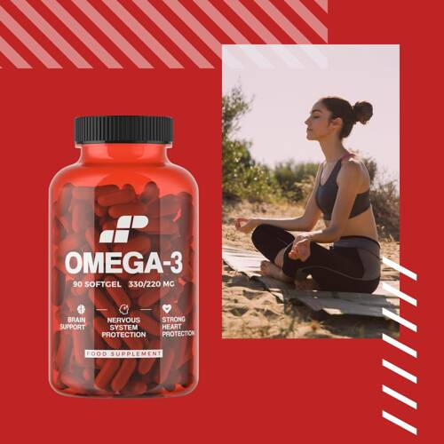 2x MP NUTRITION Omega-3 - 90softgels