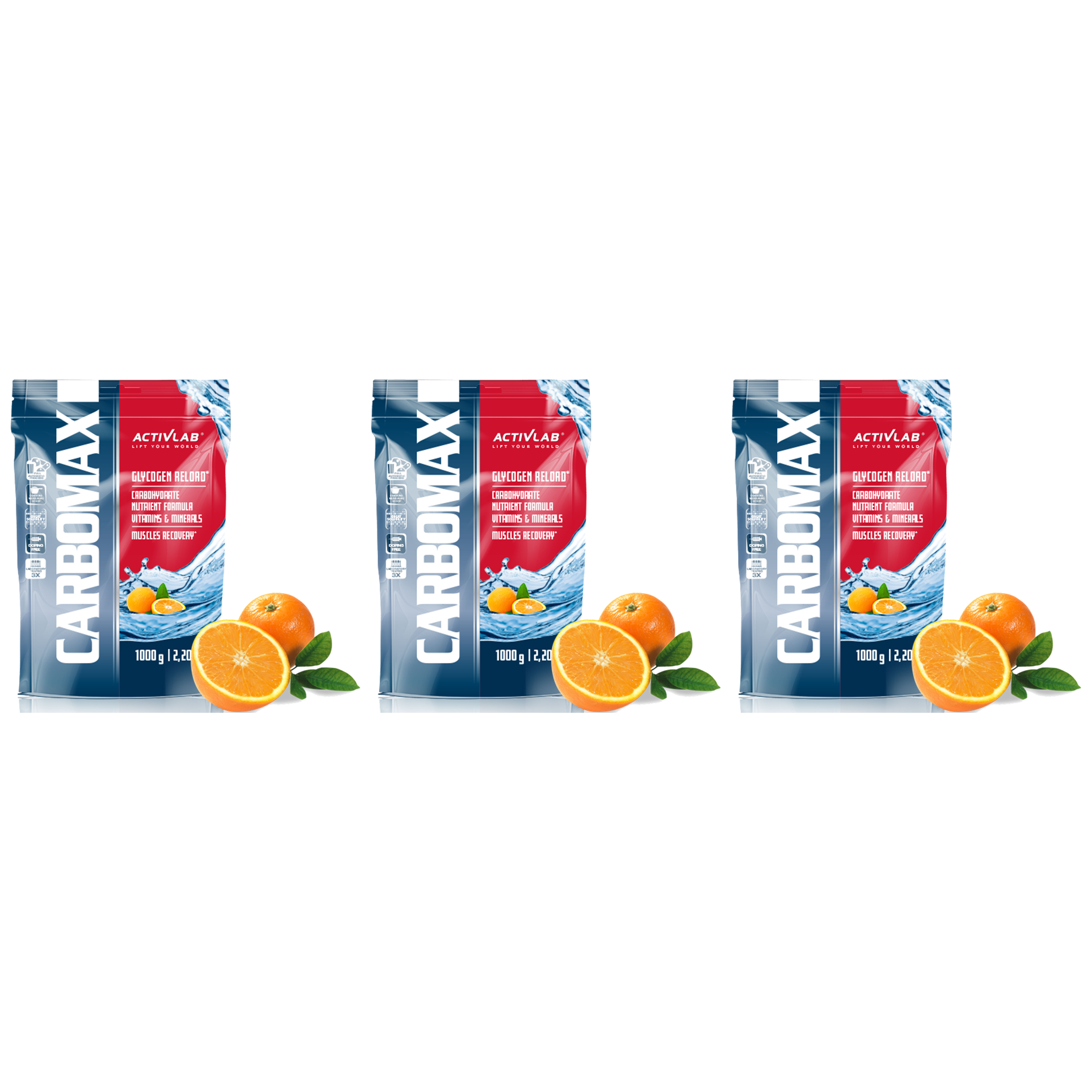 ACTIVLAB Carbo Max - 3x 1000g