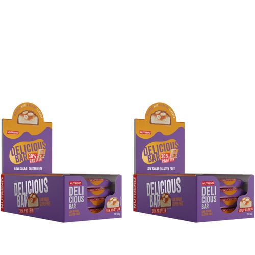 NUTREND Delicious Bar Protein 30 % – 28x 2x 50 g