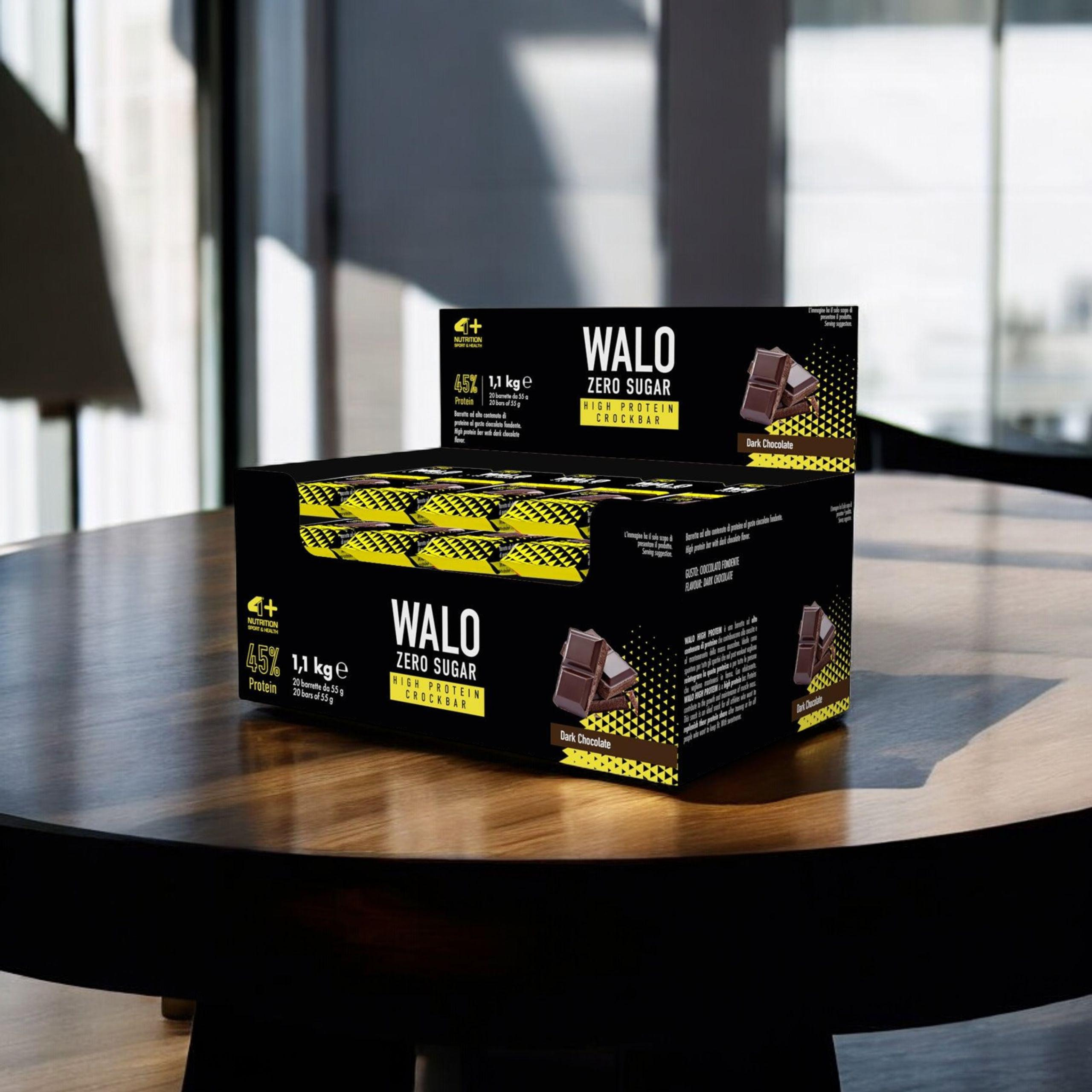 4+ NUTRITION - Walo ZeroSugar CrockBar HP 45% - 20x 55g