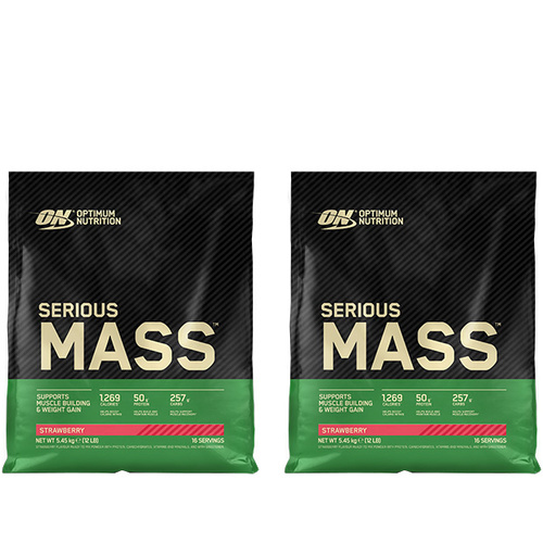 OPTIMUM NUTRITION Serious Mass - 2x 5450g