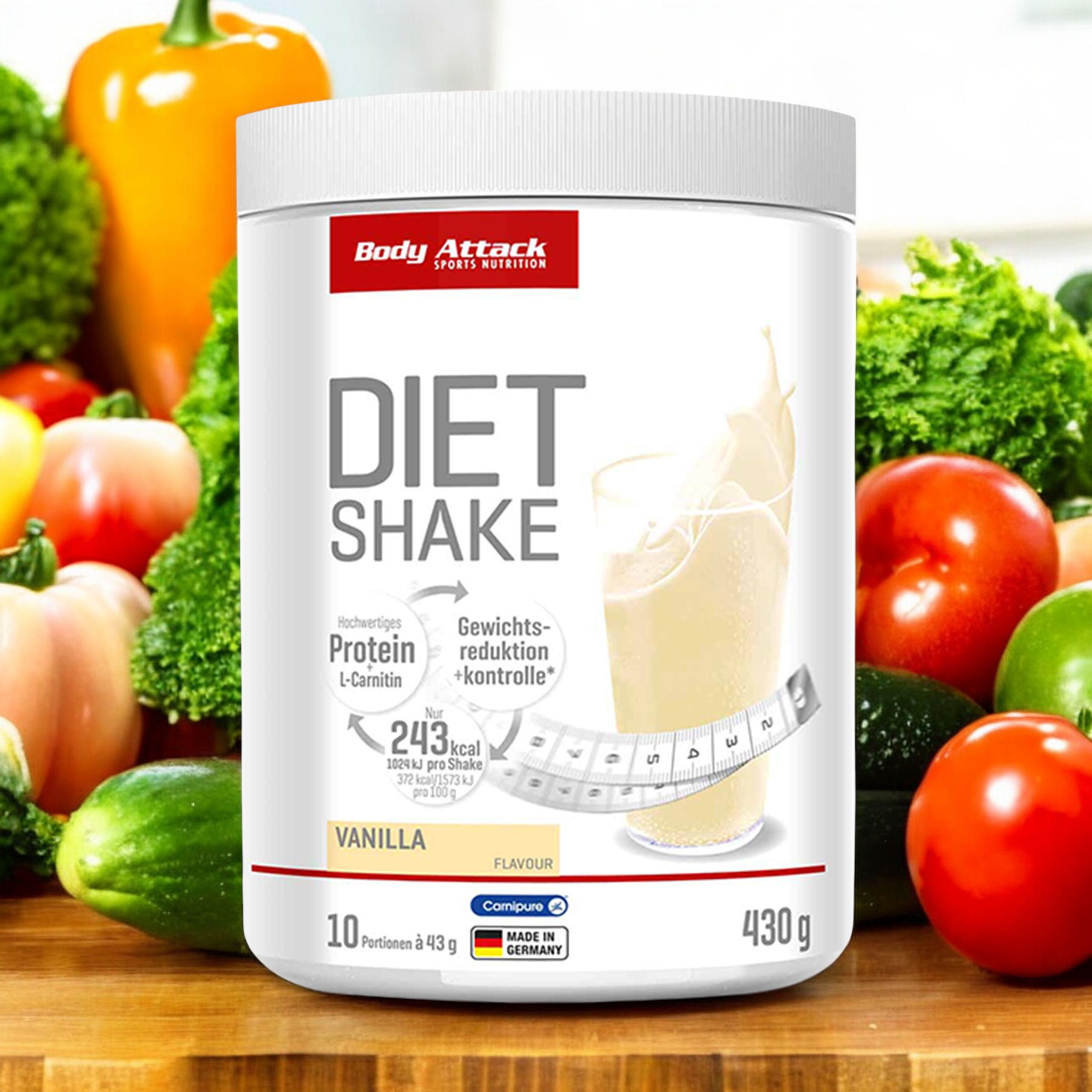 BODY ATTACK - Diet Shake - 3x 430g