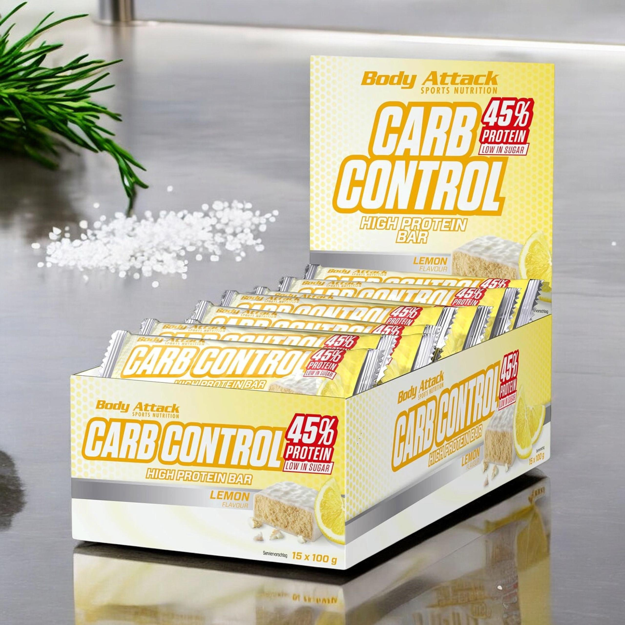 BODY ATTACK - Baton Carb Control - 15x 2x 100g