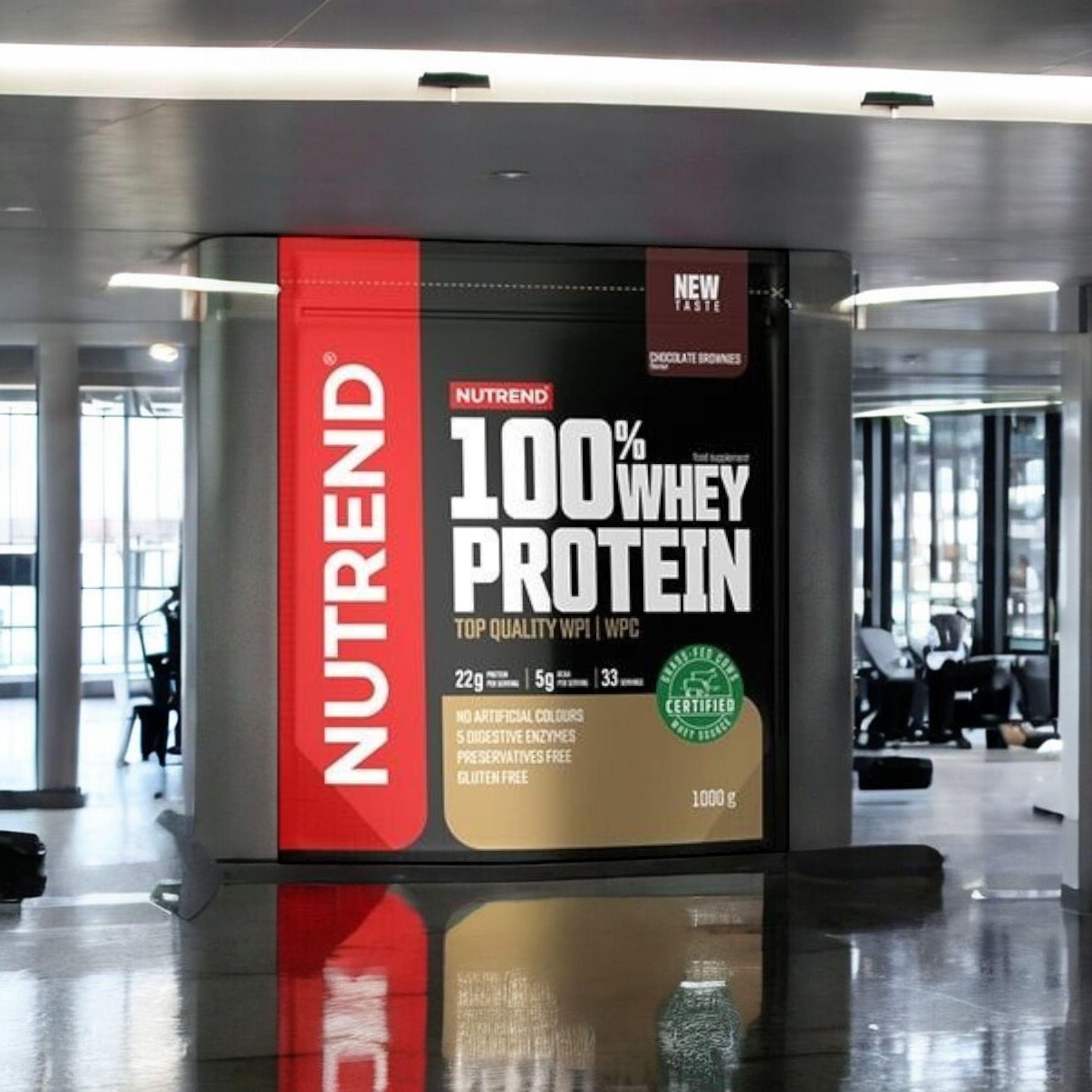 NUTREND - 100% Whey Protein - 3x 1000g