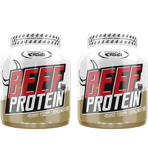 REAL PHARM Beef Protein 85 - 2x 1800g