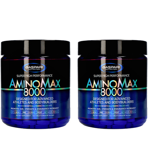 GASPARI NUTRITION Amino Max 8000 - 2x 325tabs