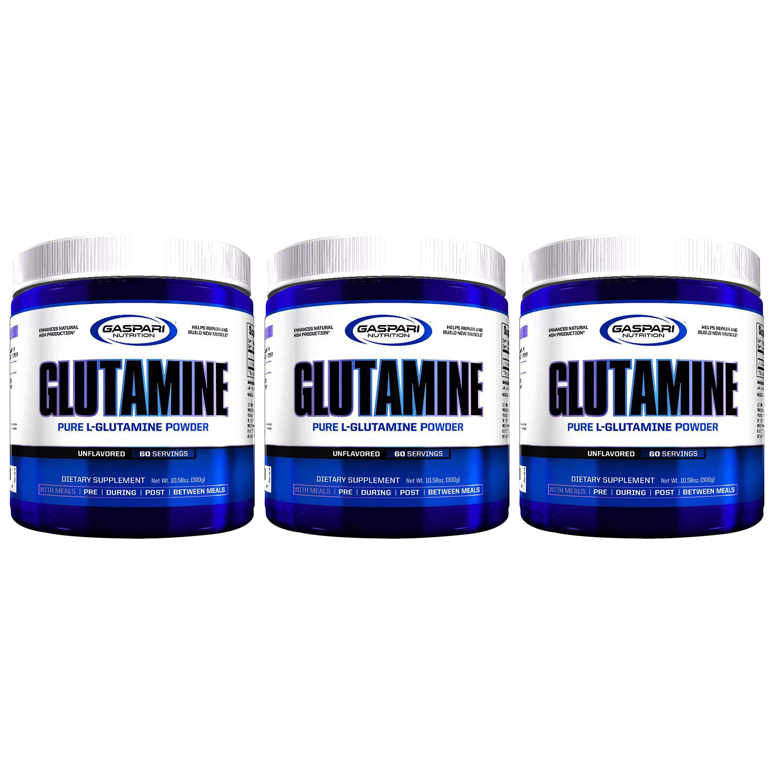 GASPARI NUTRITION Glutamine - 3x 300g