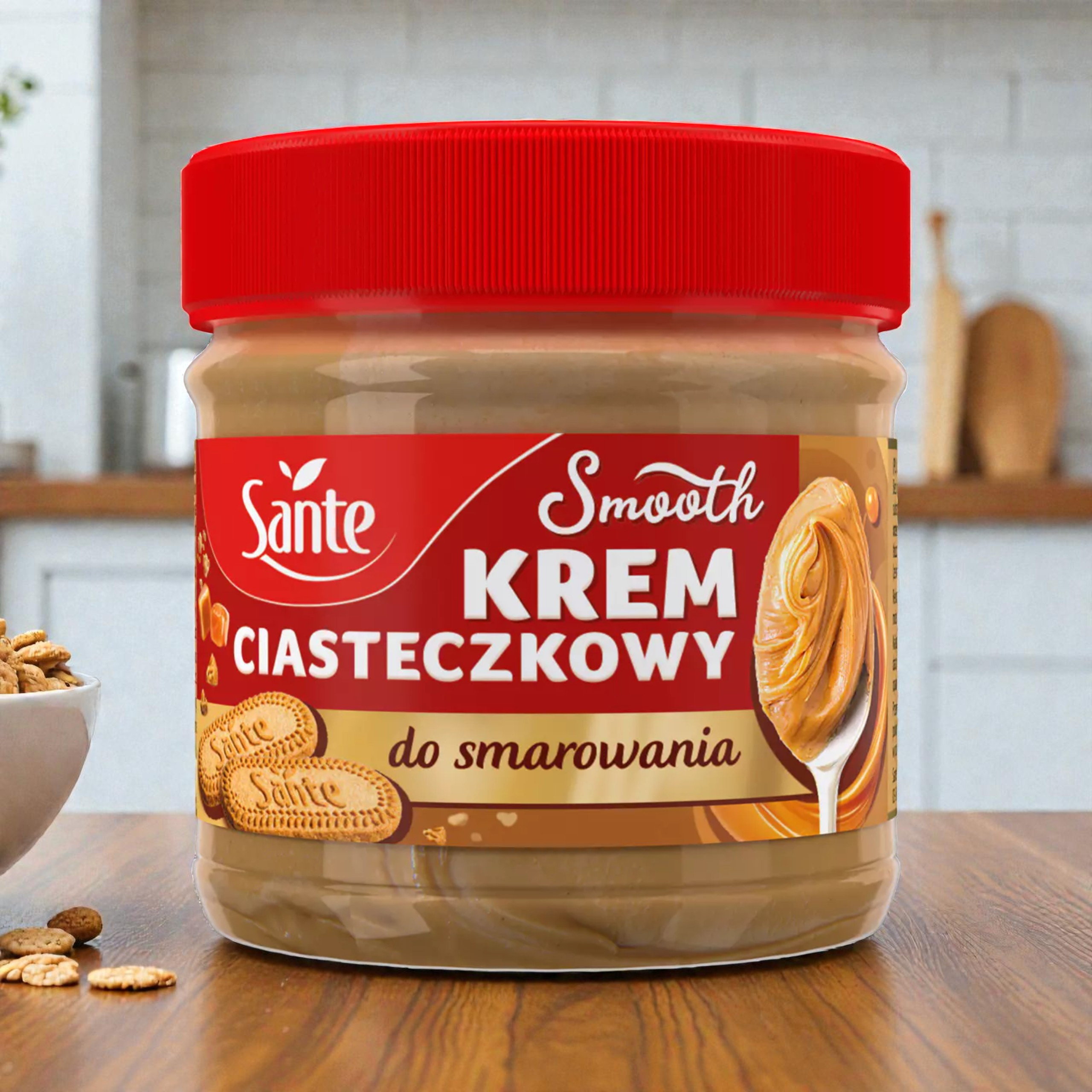 SANTE - Smooth Krem Ciasteczkowy - 3x 180g