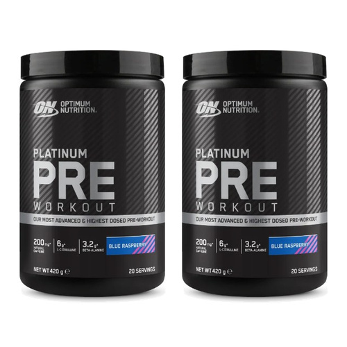 OPTIMUM NUTRITION - Platinum Pre Workout - 2x 420g 