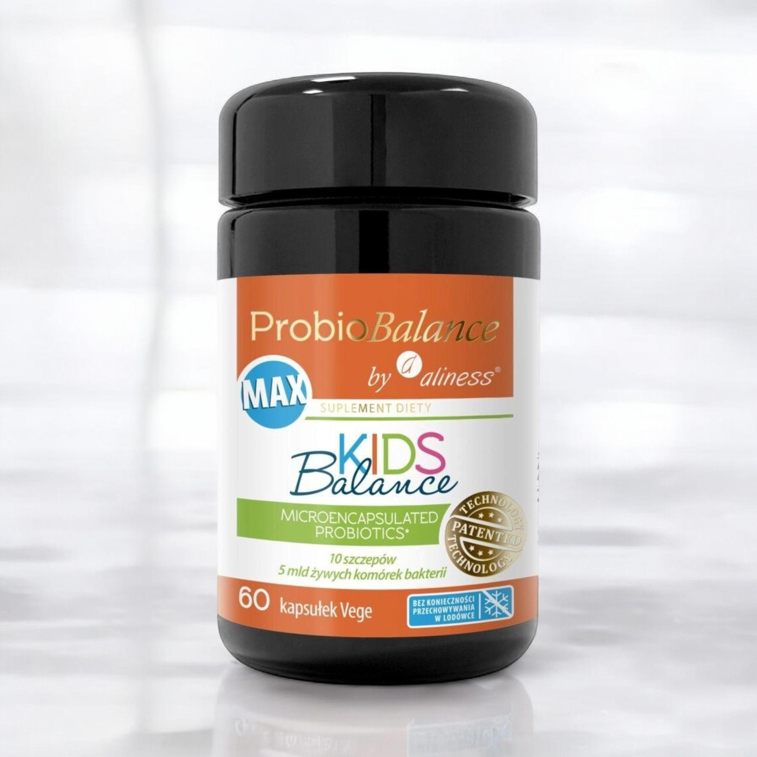 ALINESS - ProbioBALANCE Max Kids Balance 5 mld - 60vege caps. x2