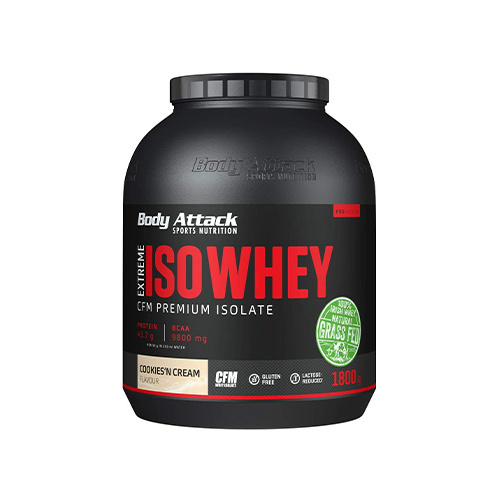 BODY ATTACK Extreme Iso Whey - 3x 1800g