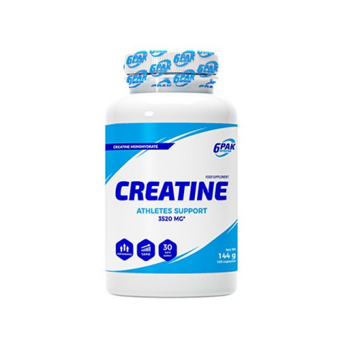 6PAK Creatine - 120caps