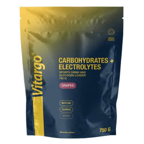 VITARGO - Carbohydrates + Electrolyte - 2x 750g - Grape