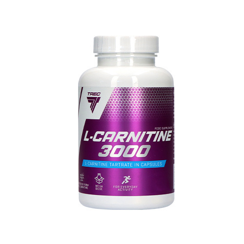 TREC L-Carnitine 3000 - 120caps. - 2x L-Karnityna