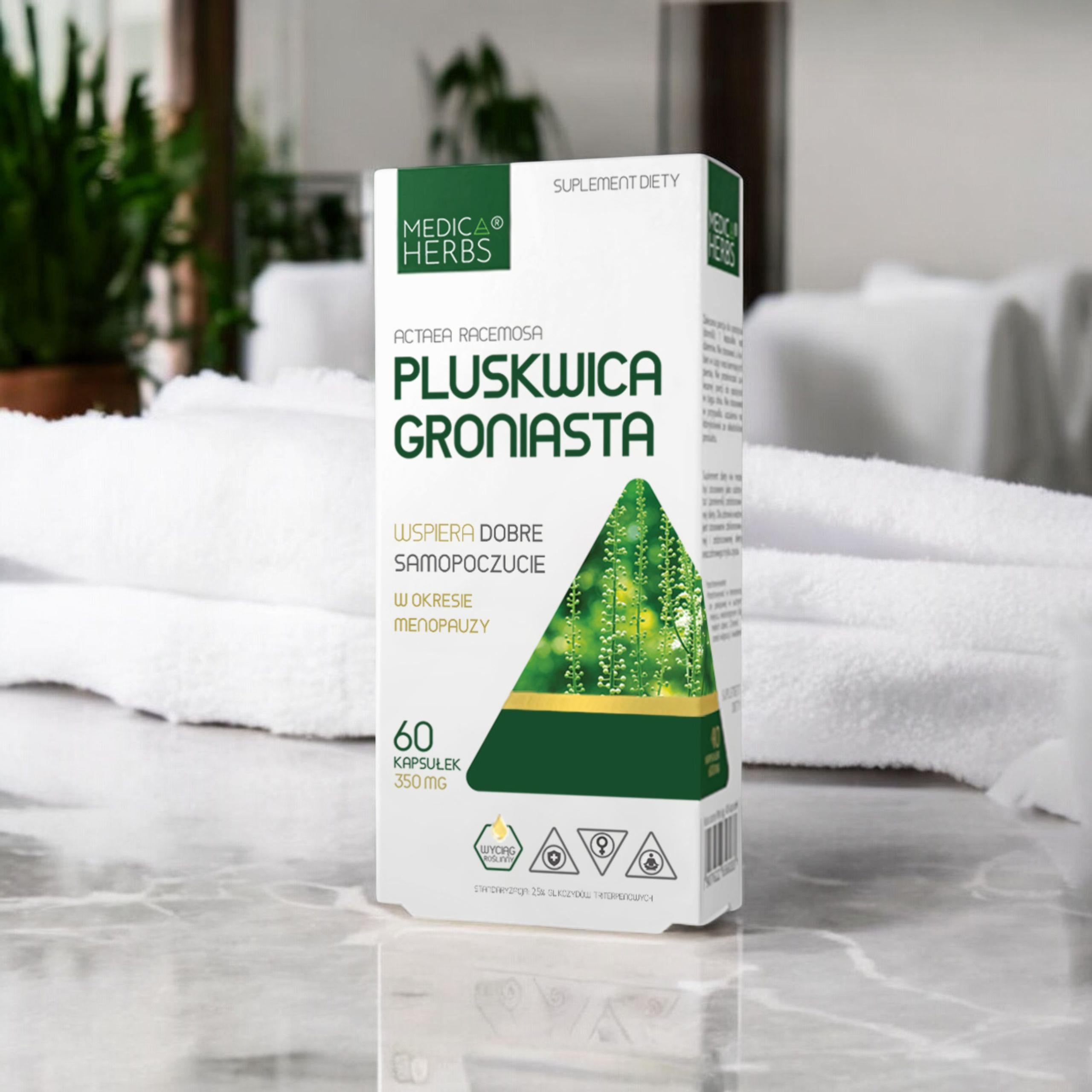 MEDICA HERBS - Pluskwica Groniasta - 60caps.