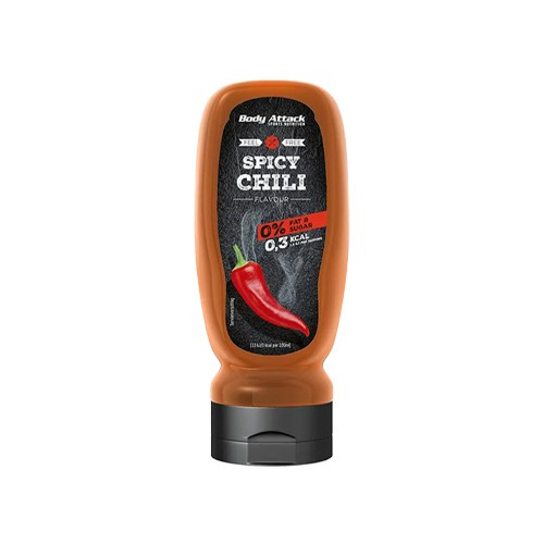 BODY ATTACK Spicy Chilli Sauce - 320ml - WYPRZEDAŻ - 31-12 