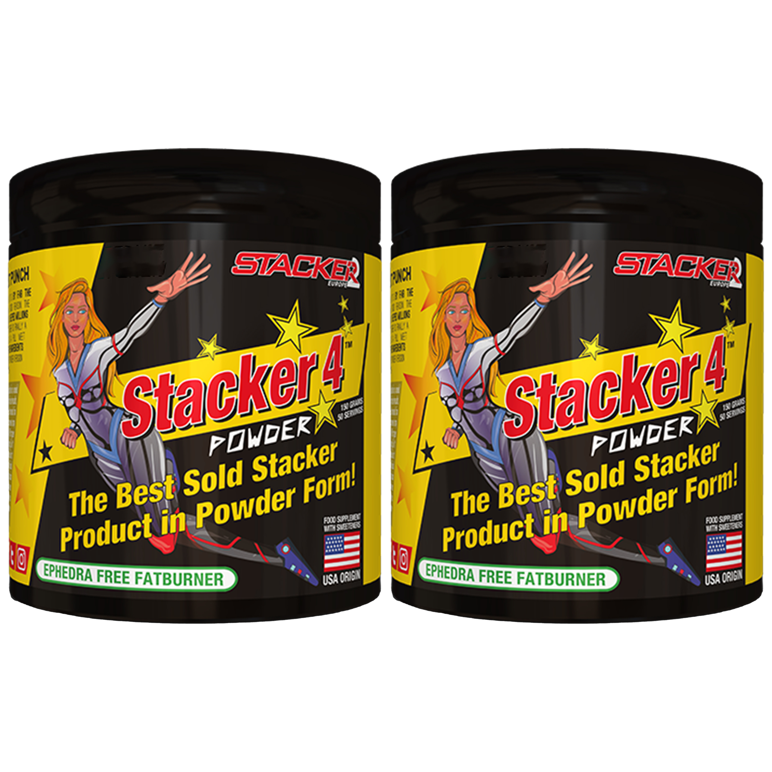 STACKER2 Stacker 4 Powder - 2x 150g NIE ODKRYWAĆ