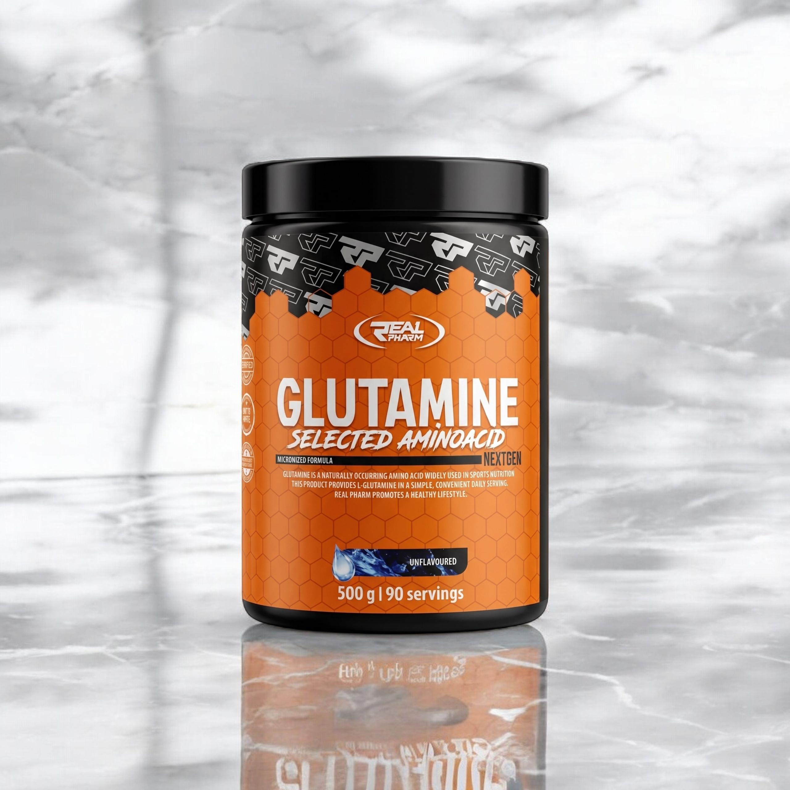 REAL PHARM Glutamine - 500g - Glutamina
