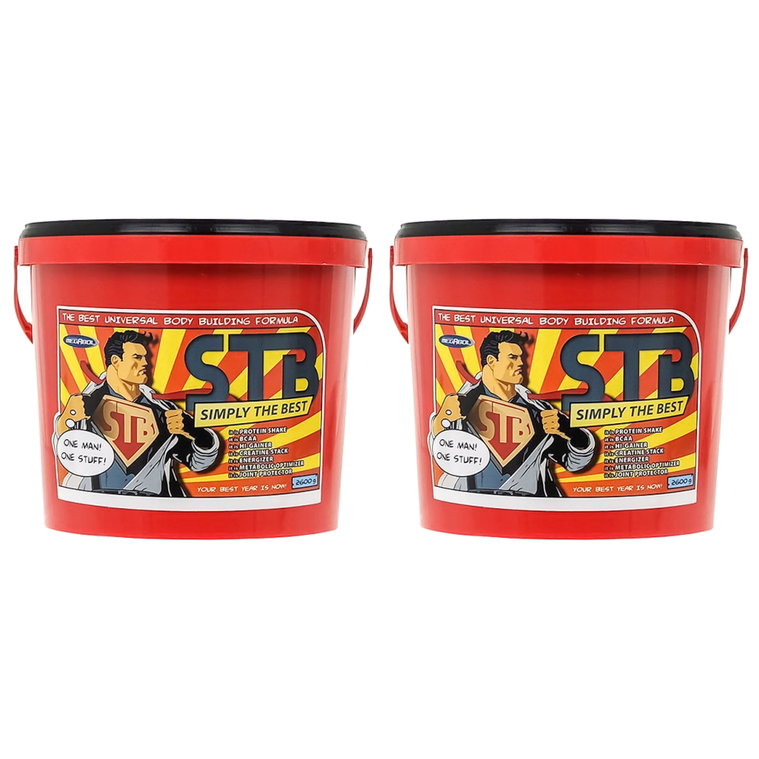 MEGABOL STB - 2x 2600g