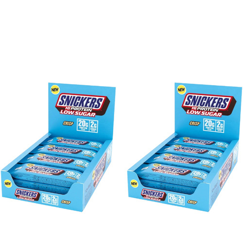 Mars - Baton Snickers HIProtein Low Sugar Bar - 2x 55g x12 