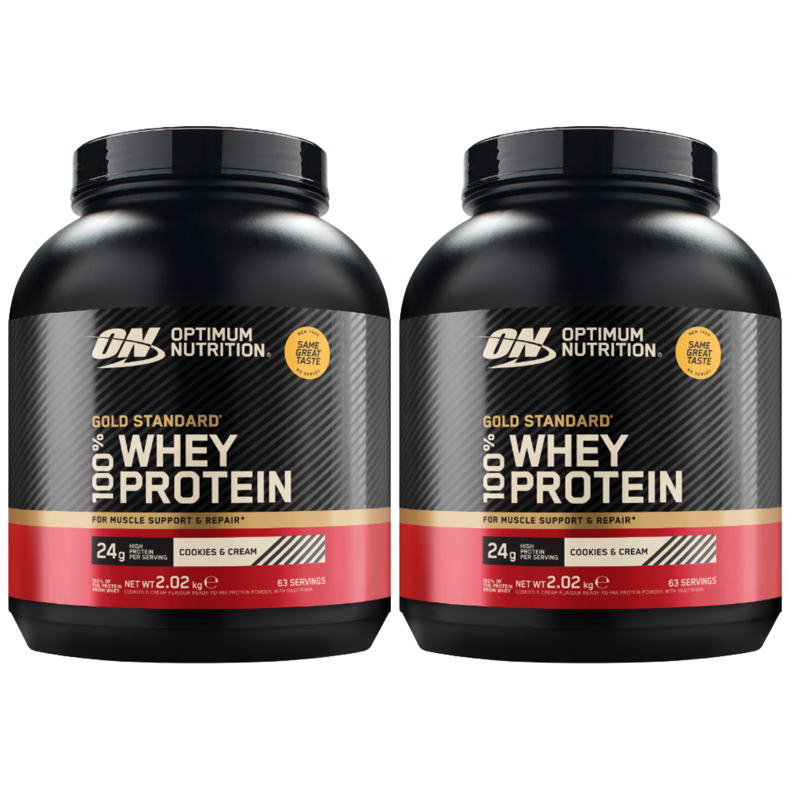 OPTIMUM NUTRITION Whey Gold Standard - 2x 2020g