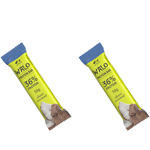 4+ NUTRITION Baton Walo Protein 36% CrockBar - 2x 50g