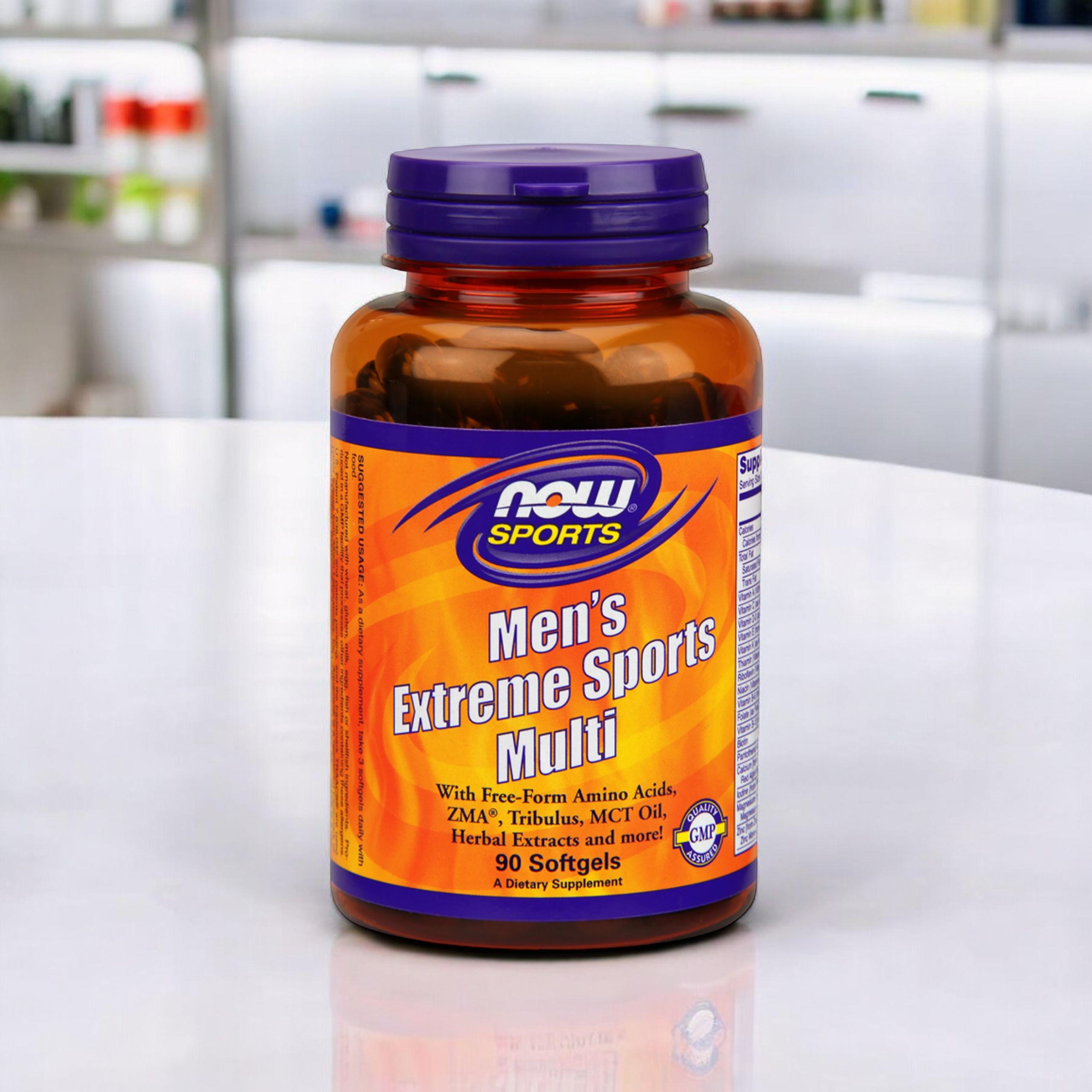 NOW Men's Extreme Sports MultiVitamin - 2x 90softgels