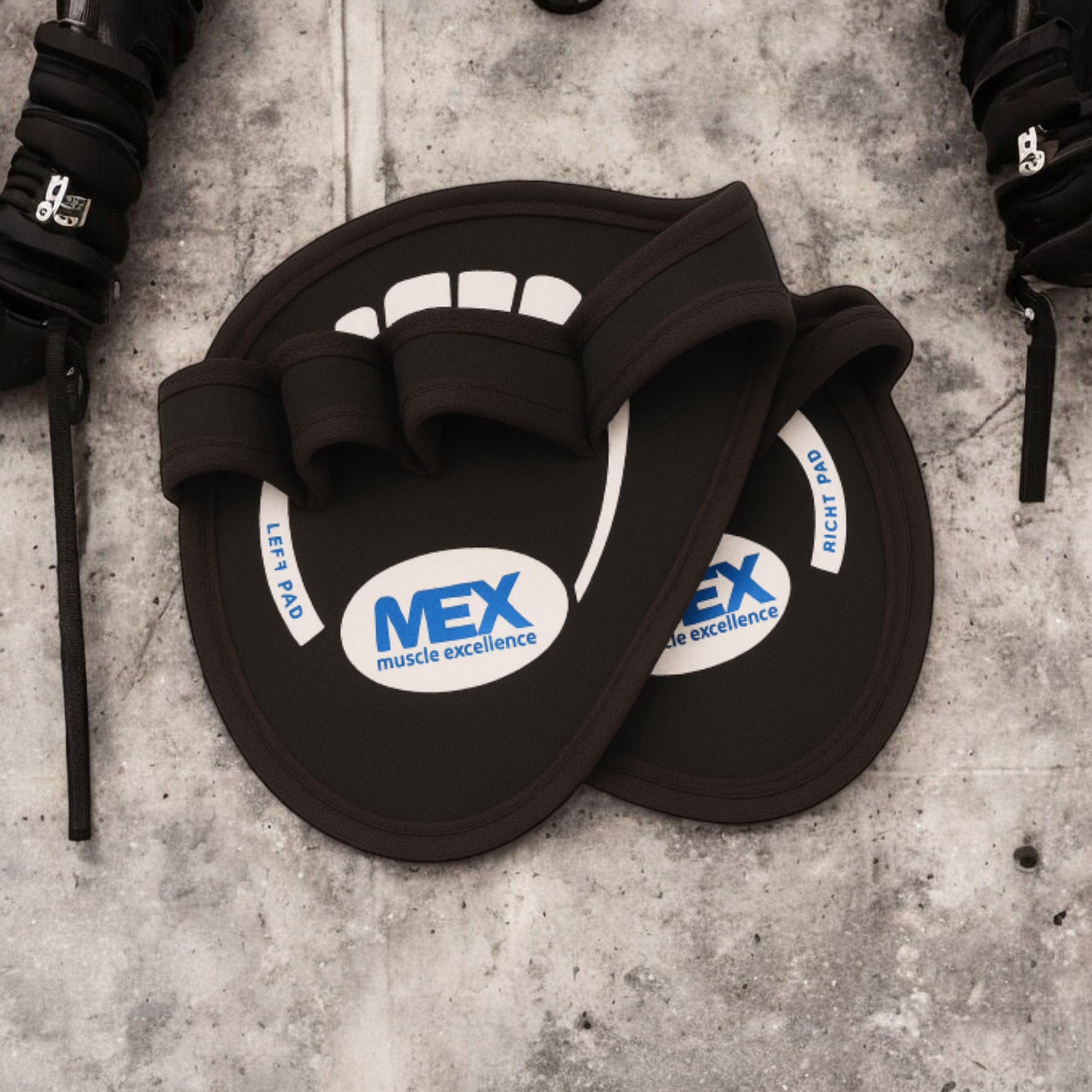 MEX NUTRITION - G-sport Training Grips One Size - Black