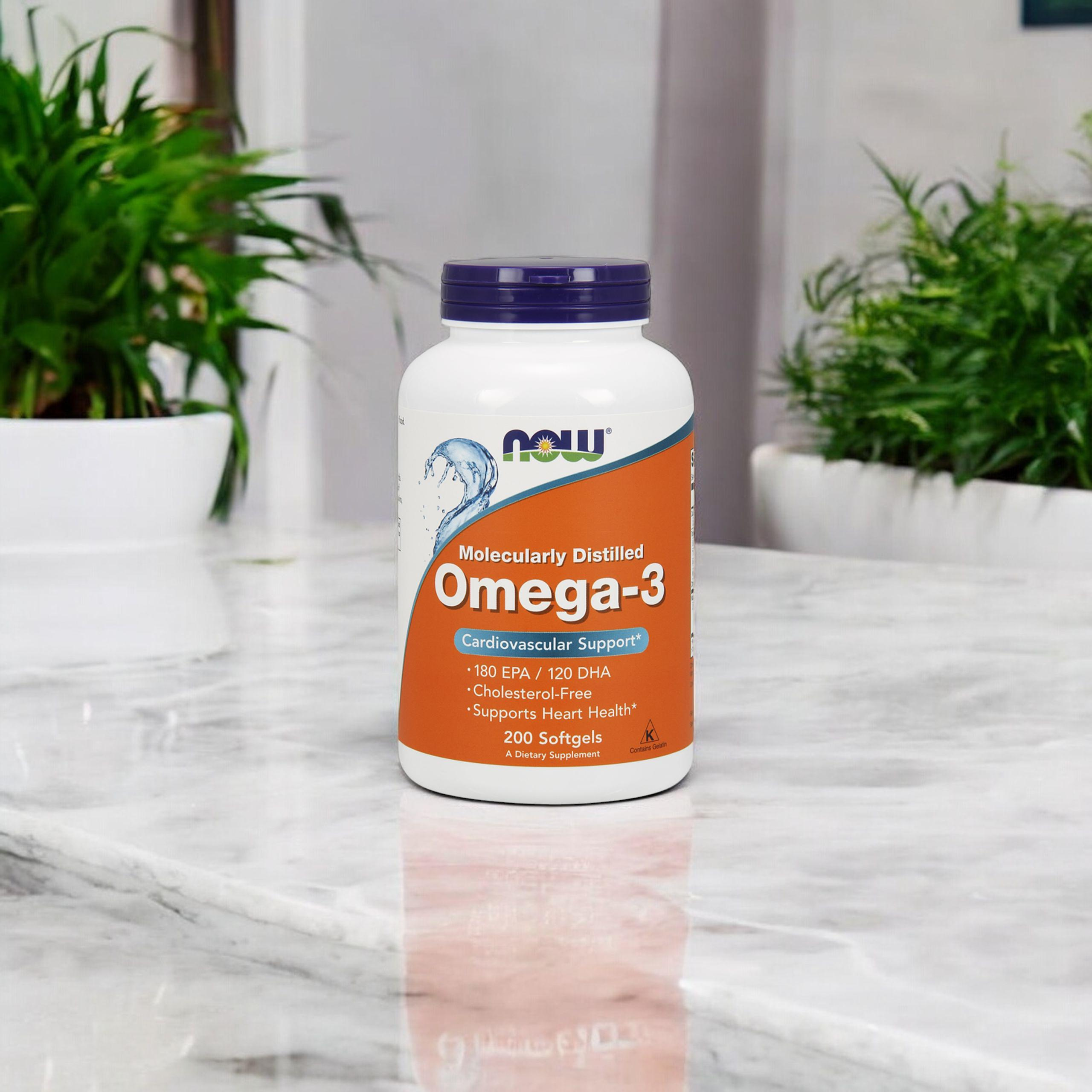 NOW Omega-3 - 2x 200softgels