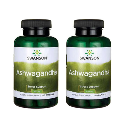 SWANSON Ashwagandha 450mg - 2x 100caps