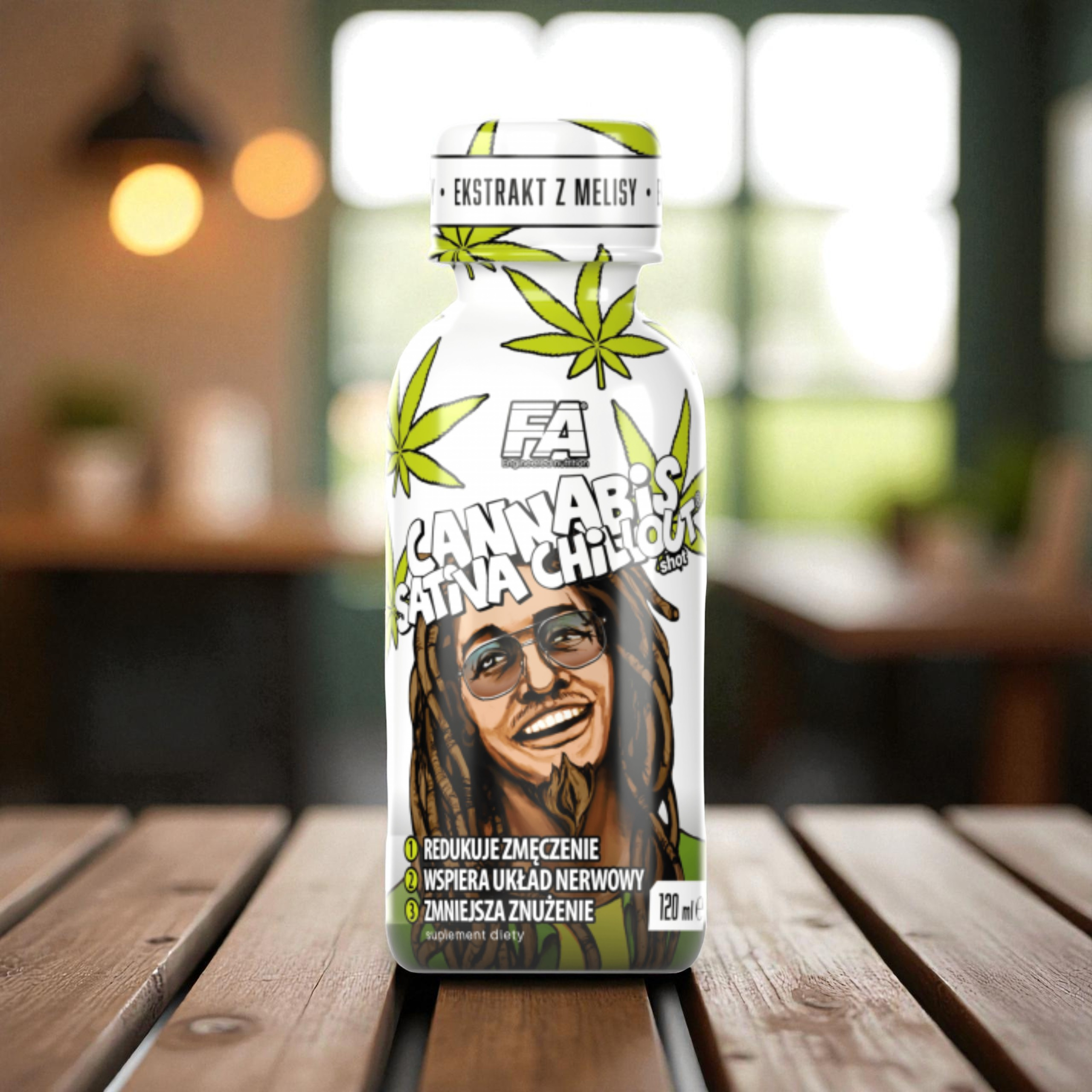 FITNESS AUTHORITY - Chillout Shot - 12x 120ml - Cannabis