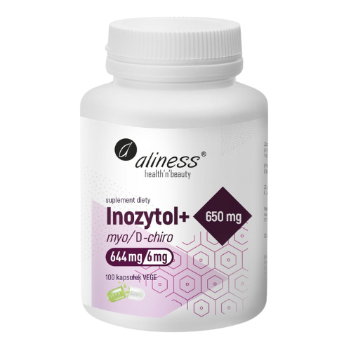 ALINESS - Inozytol Myo / D-Chiro 650mg - 3x 100vcaps.
