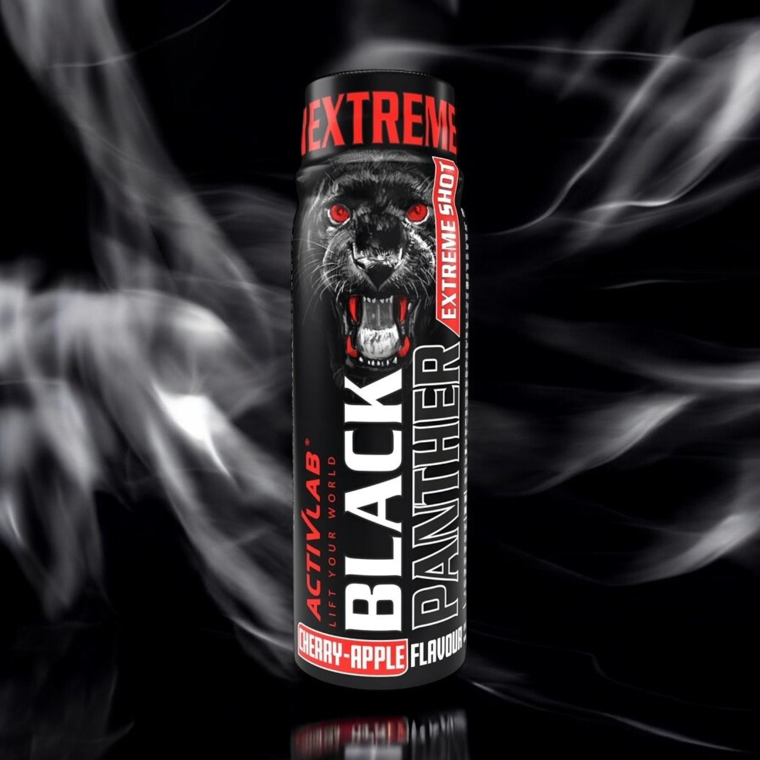 ACTIVLAB - Black Panther Extreme Shot - 12x 2x 80ml - Cherry Apple