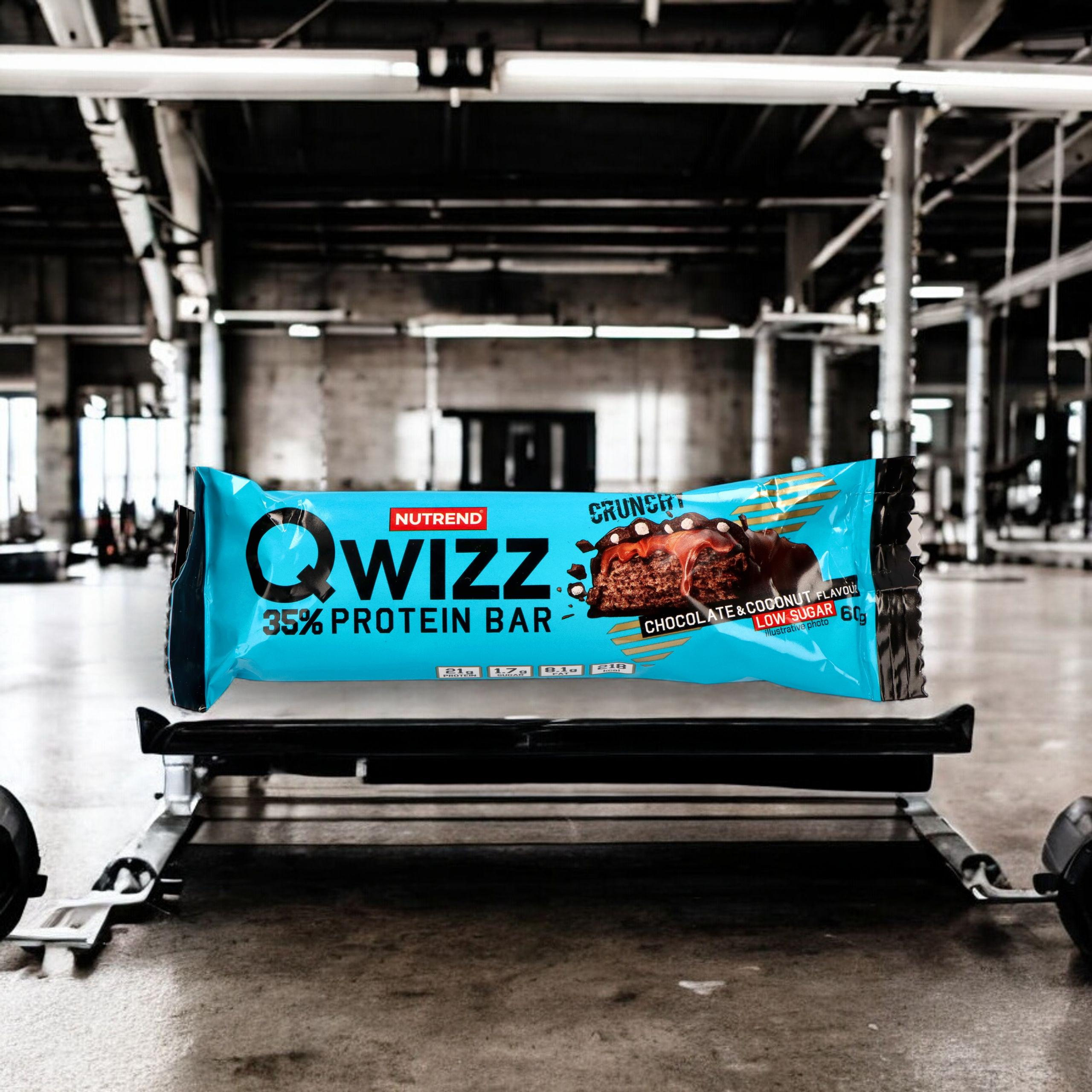 NUTREND Baton QWIZZ Protein Bar - 2x 60g