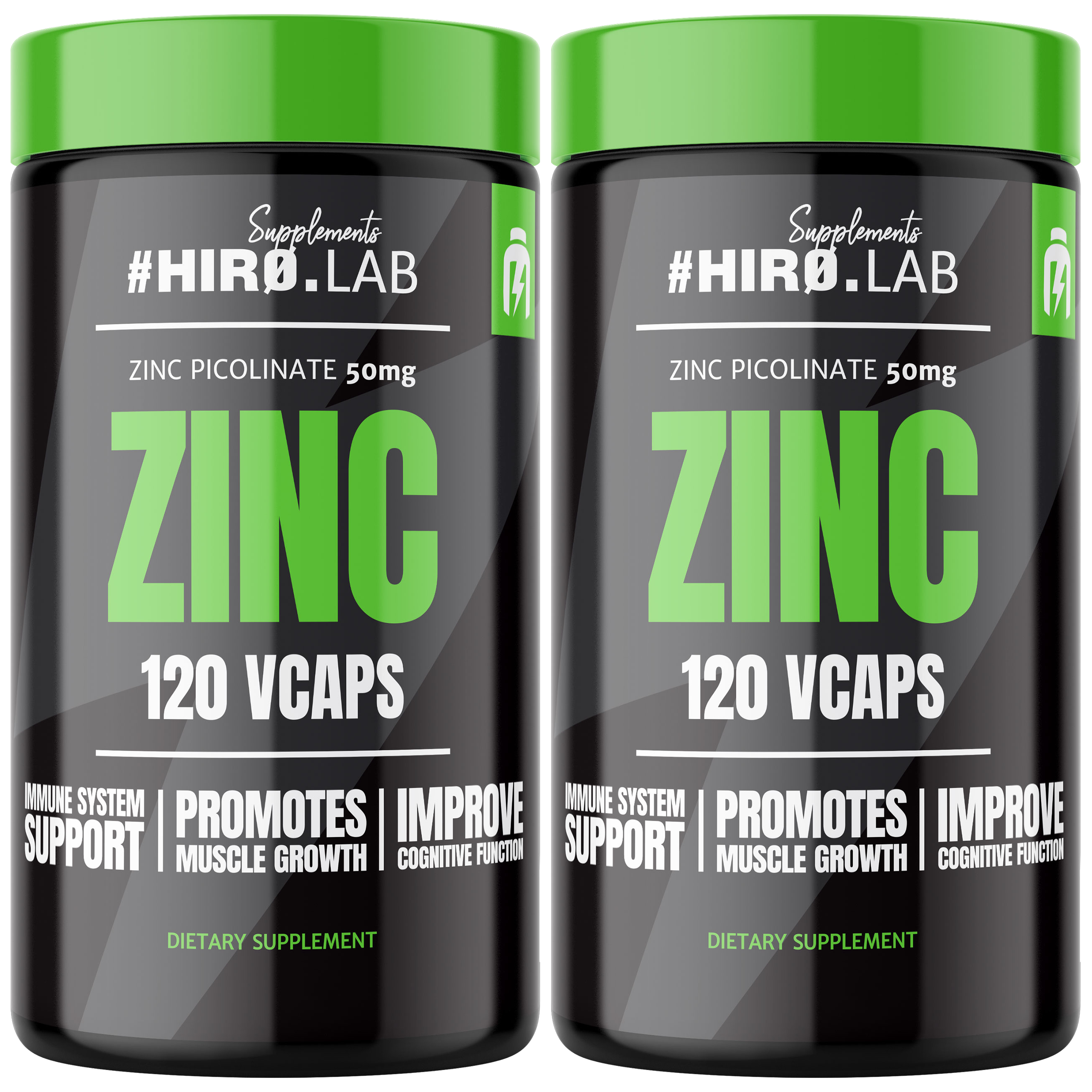HIRO.LAB Zinc - 2x 120 vcaps - Cynk