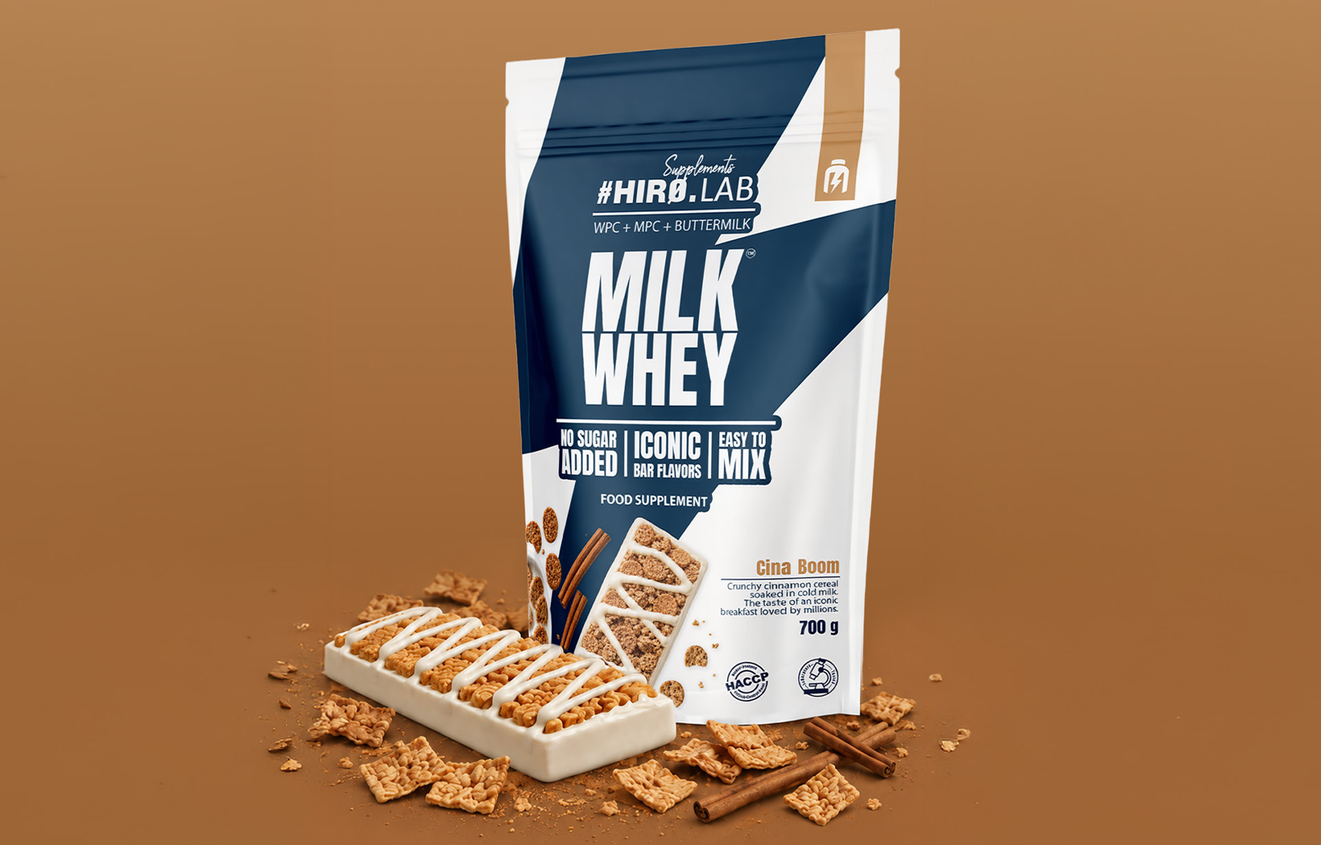 HIRO.LAB - Milk Whey - 2x 700g
