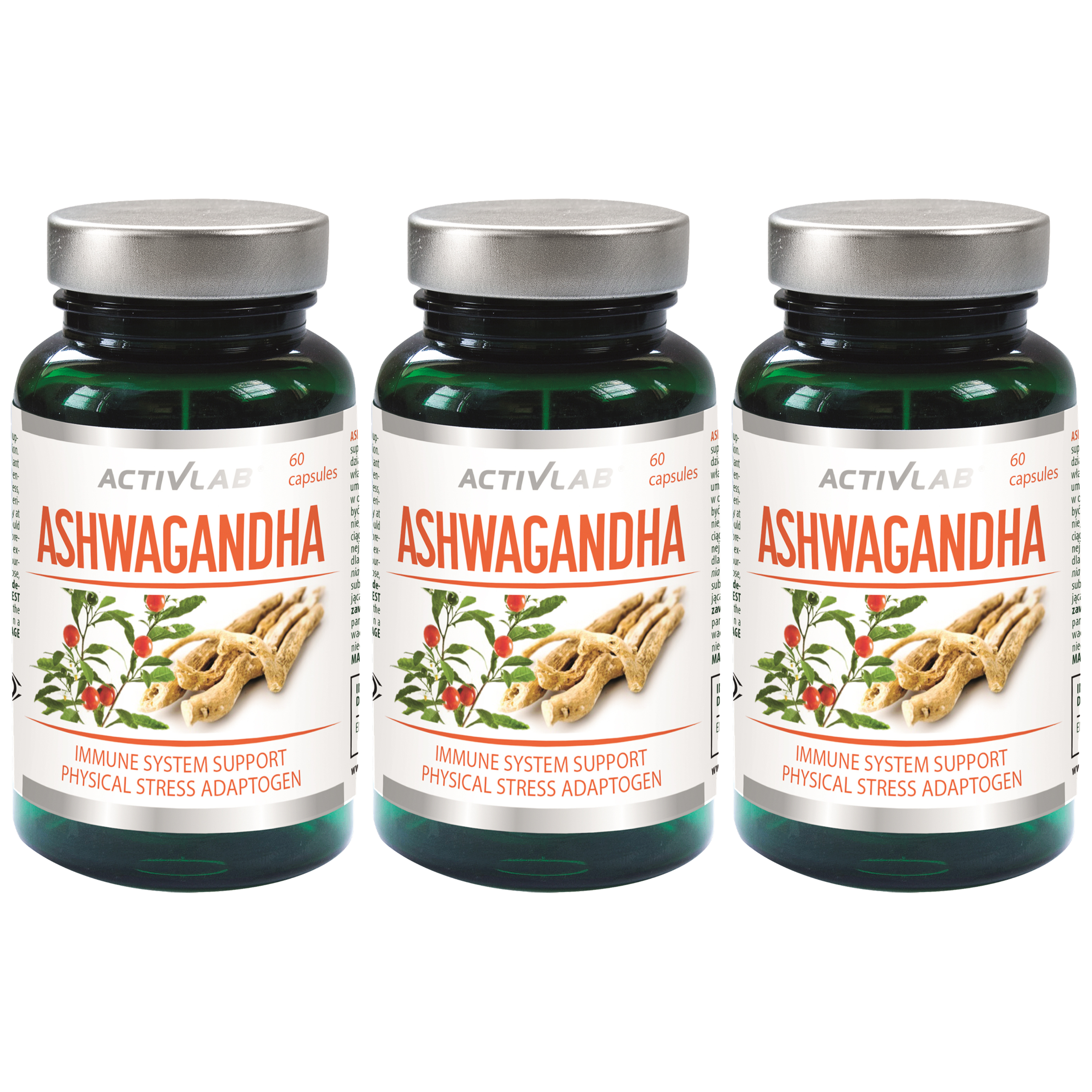 ACTIVLAB Ashwagandha - 3x 60caps.