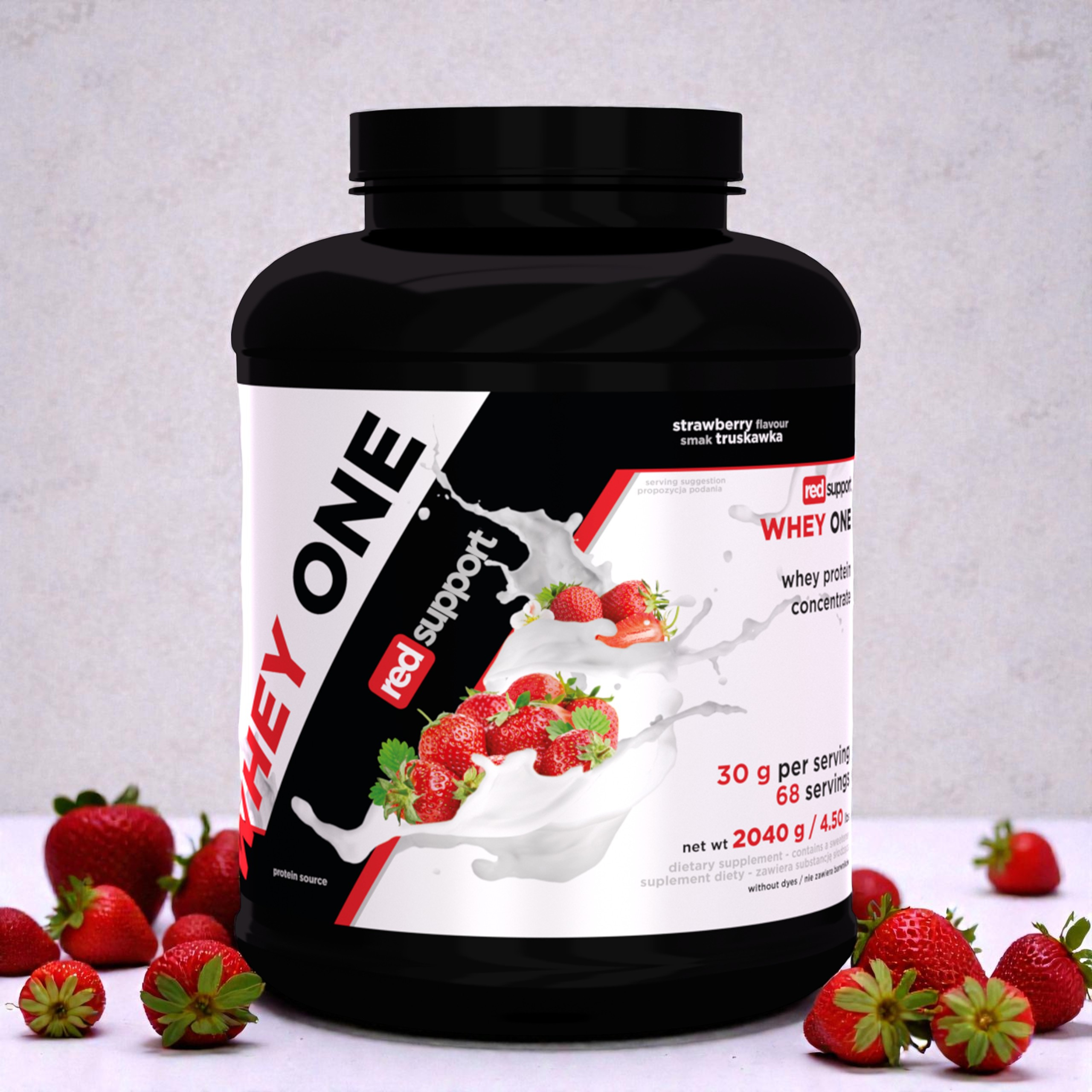 RED SUPPORT Whey One - 3x 2040g