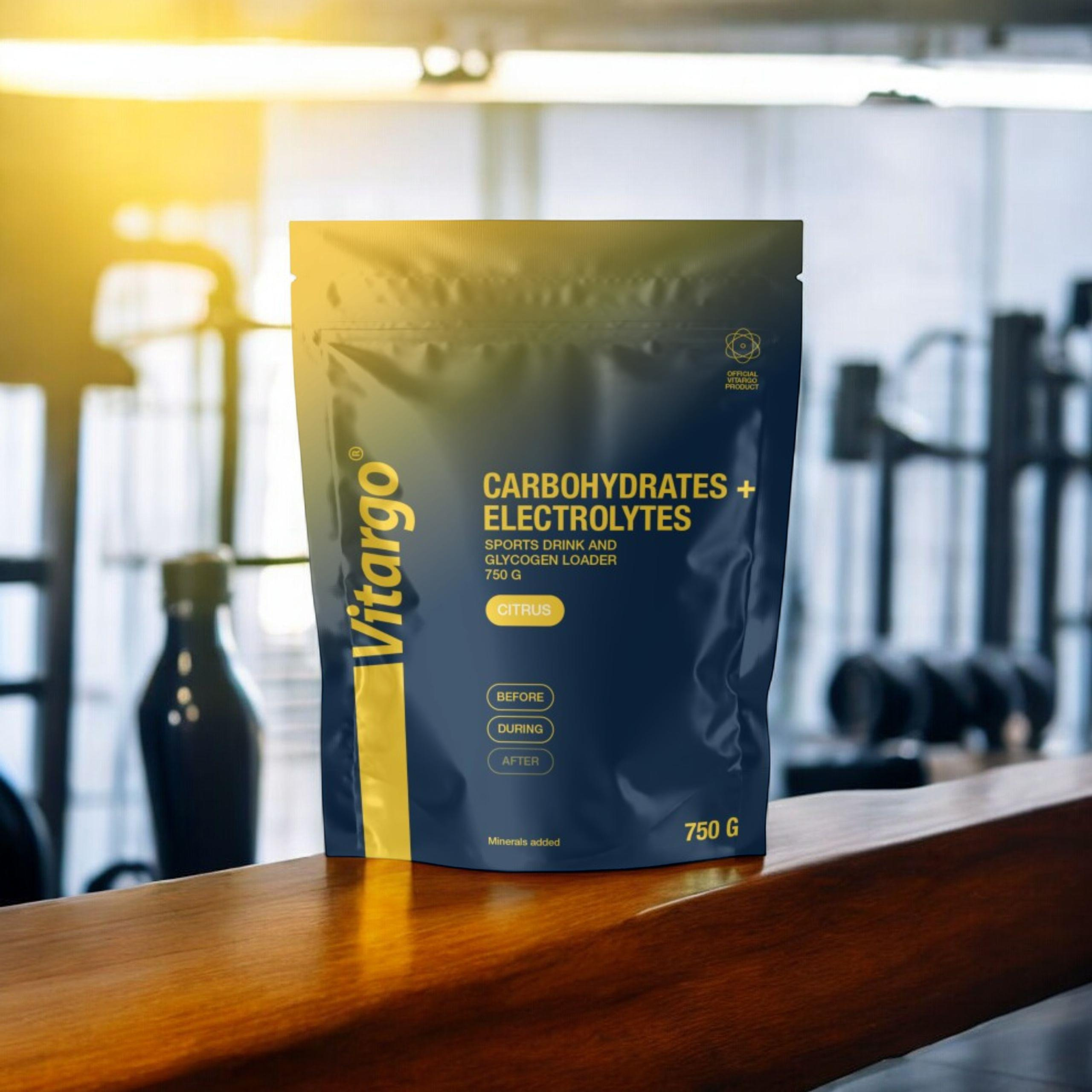 VITARGO - Carbohydrates + Electrolyte - 2x 750g - Citrus