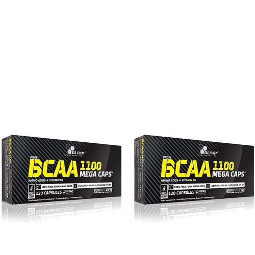 OLIMP BCAA 1100 Mega Caps - 2x 120caps