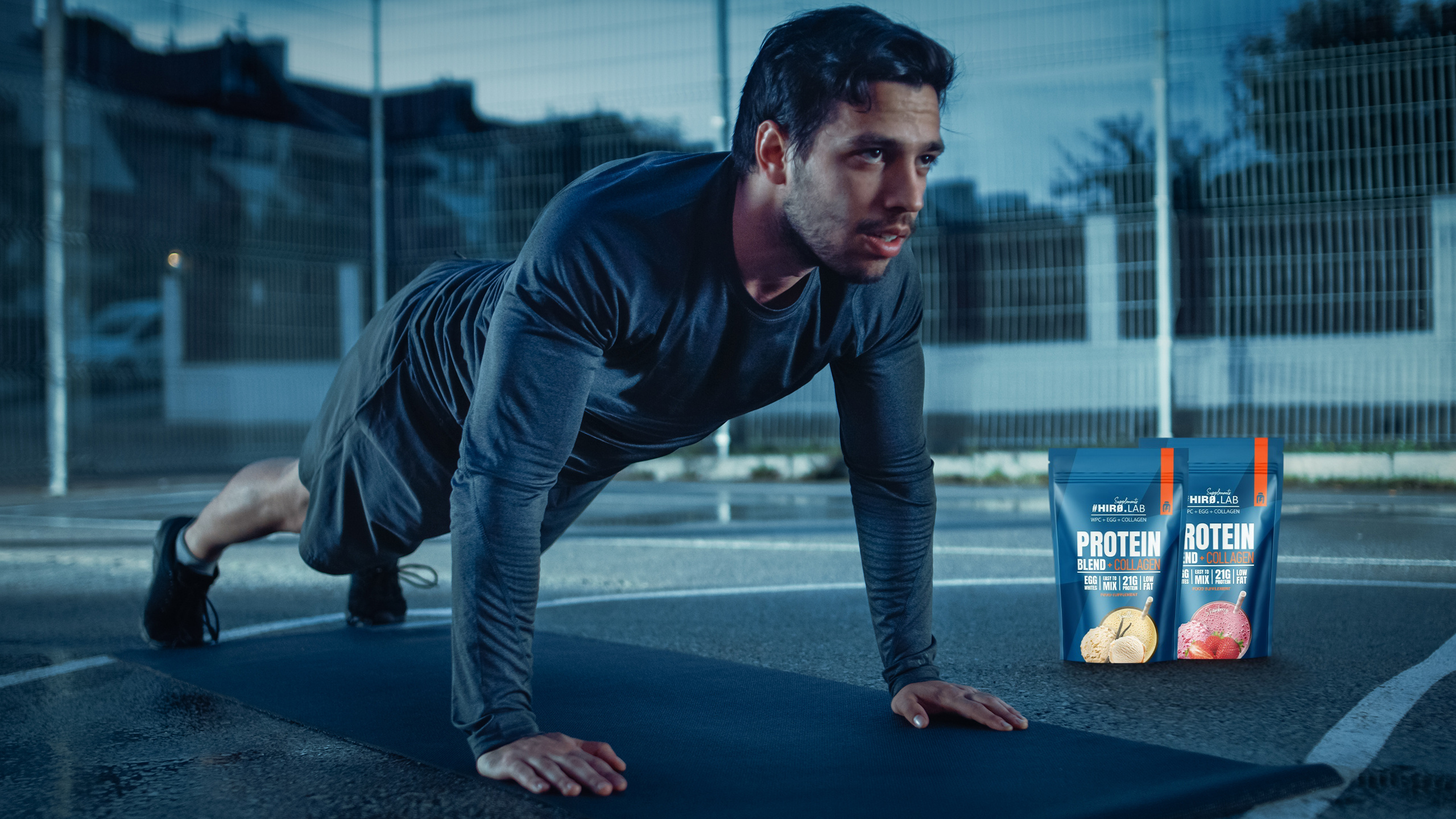 HIRO.LAB - Protein Blend + Collagen 3x 750g